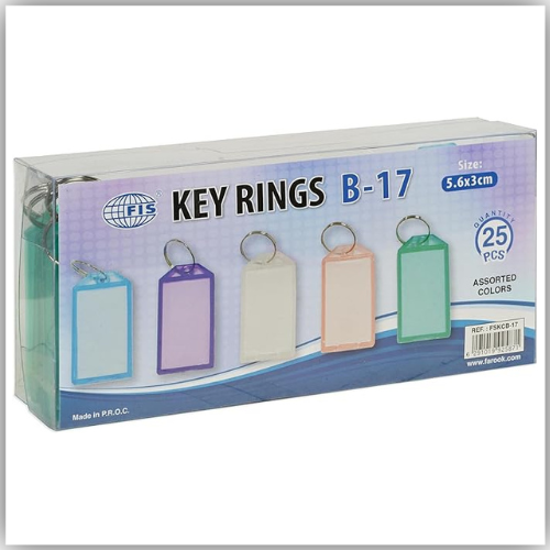 FIS FSKCB-17 Key Ring - B-17, (Box of 25)