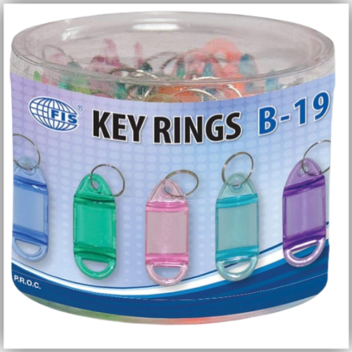 FIS Key Ring Tag FSKCB-18 50pcs