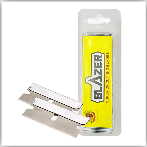 Scraper Blade 100pcs Replacement Razor Blades for Cleaning Glass Wall Windows Stove