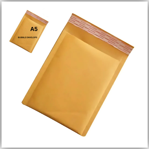 Bubble Envelopes A5 Size Peel & Seal , Brown
