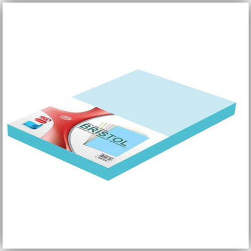 Bristol Paper 240gsm, A4 Size, 100Sheets/pack blue