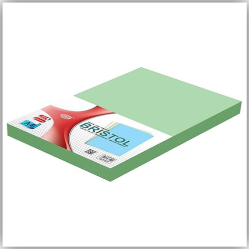 Bristol Paper 240gsm, A4 Size, 100Sheets/pack green
