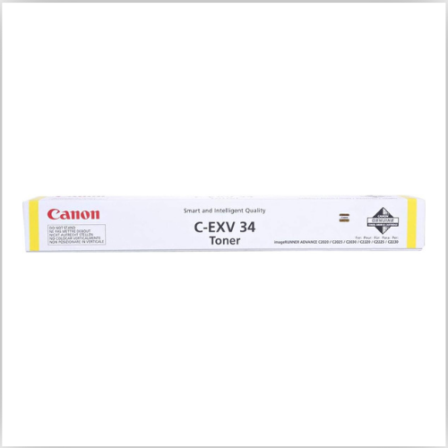 Canon C-EXV 34 Yellow Toner Cartridge (3785B002AA)