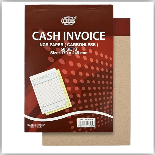 Invoice Book, 50 Sets, 170x 245 mm