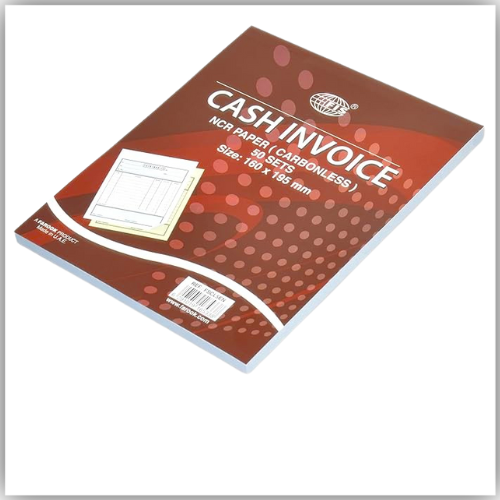 Invoice Book, 50 Sets, 160x 195 mm -A5 SIZE