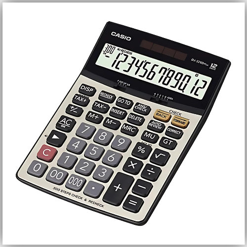 Casio DJ - 220D Plus Desktop Calculator