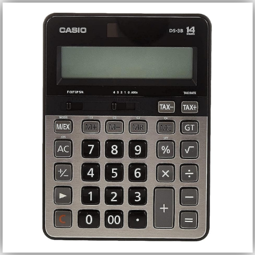 Casio DS-3B Heavy Duty Calculator - 14 Digits