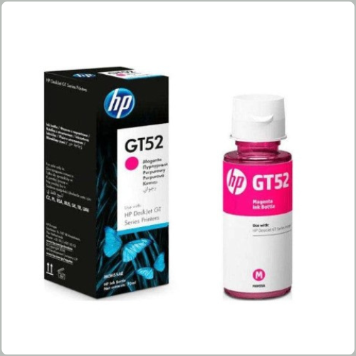 HP GT52 Magenta Original Ink Bottle, 70ml