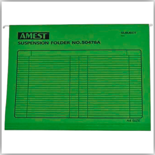 Amest Suspension Files FS, 50/Box Dark Green