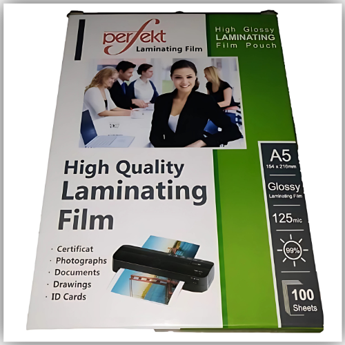 PERFEKT LAMINATING FILM 125m A5 -100PCS