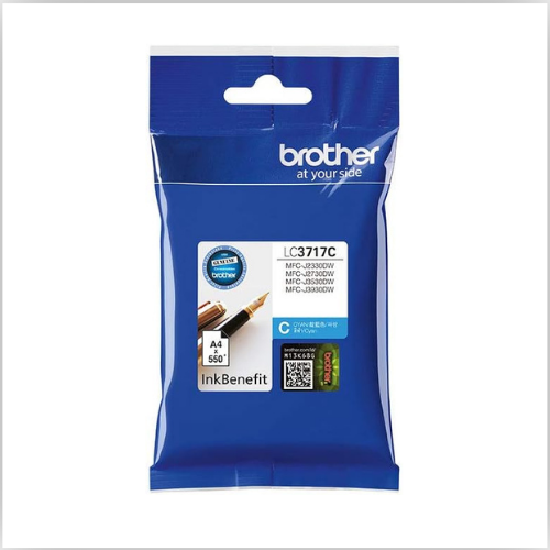 Brother LC3717 Cyan Ink Cartridge (LC3717C)