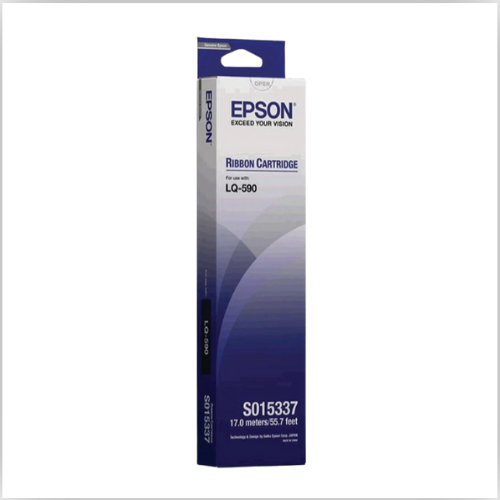 Lq-590 (C13s015337ba) Epson Sidm Black Ribbon Cartridge