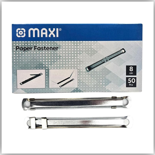 Metal File Fastener, 8 cm Prong Paper Fasteners