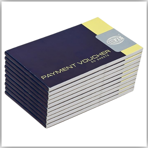 Payment Voucher Book 50 Sheets English 120 x 210 mm - FSCLPVB FIS