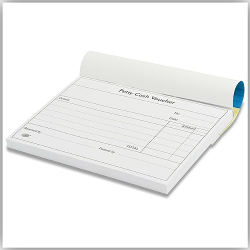 Petty Cash Voucher English 80 sheets ( FIS FSCLP80A6 ) - A6