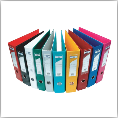 Box FILE PVC Colored Box File A4 Size Broad