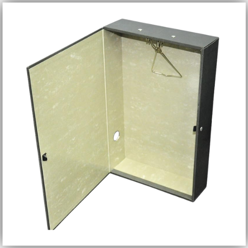 Box File FIS® Laminated Rigid , Foolscap Size(210x330mm), 8cm Spine Size