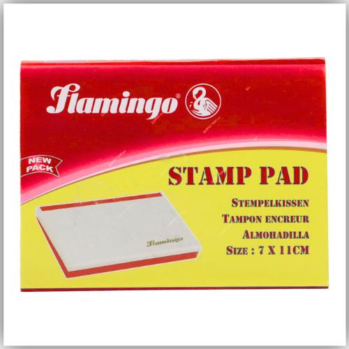 Stamp Pad 101 x 68 x 14mm, Red