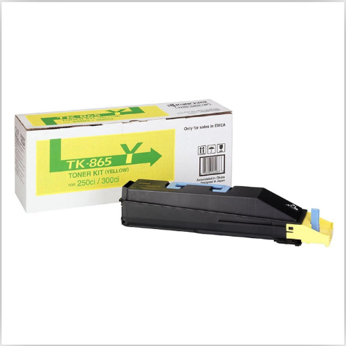 Kyocera TK-865Y Original Yellow Toner Cartridge