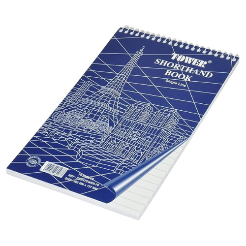Tower Spiral Shorthand Notebook A5 Size (5x8)