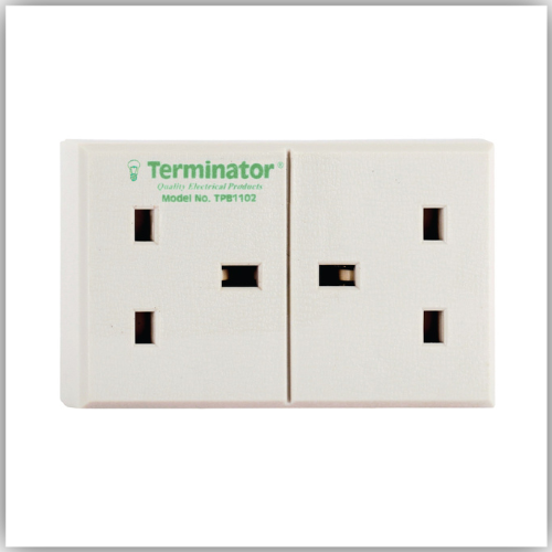 Extension Socket Without Cable 2 Way - TPB 1102