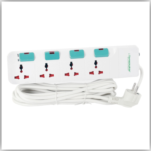 Extension Lead 4 Way Socket 3M - TPB 814-2RP