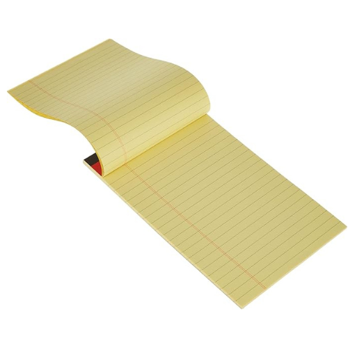 SINARLINE WRITING PAD LEGAL A5 - YELLOW
