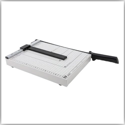 DELI 8014 A4 Size Paper Cutter with Steel Base (300mmX250mm), 12inchesx10inches