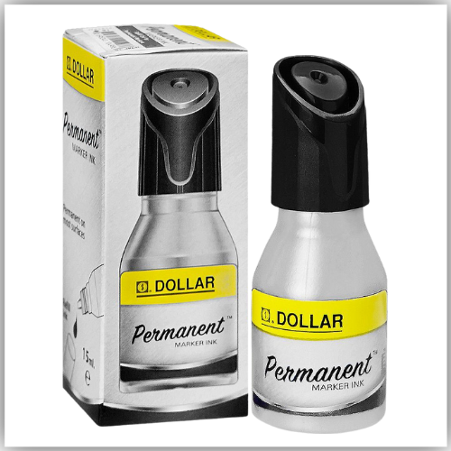 Dollar permanent marker ink - Black