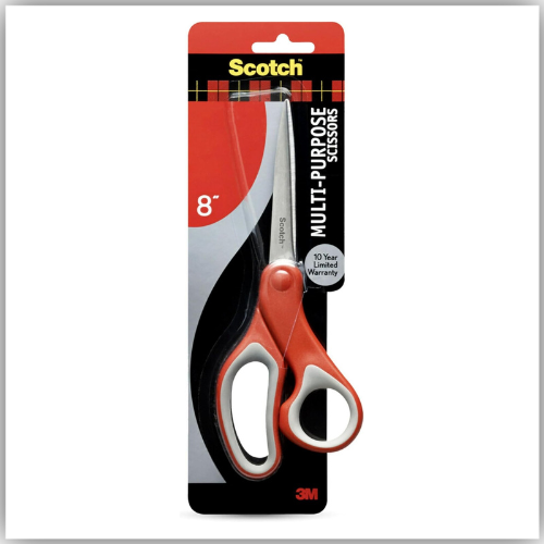 Scotch Universal Home & Office Scissors 8 in (20 cm), 1 scissors
