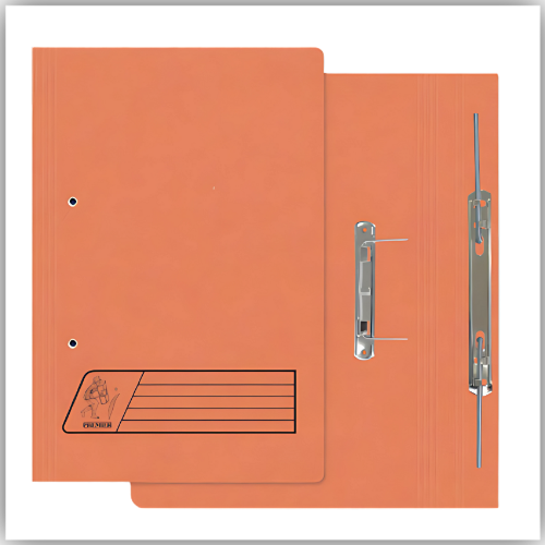 Premier Spring Transfer File, 50/pack Orange