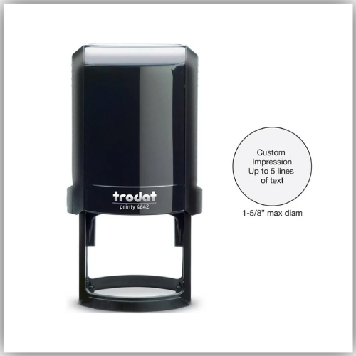 Customized Stamp  - Blue