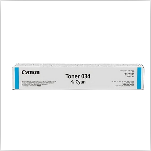 Canon 034 Cyan Toner Cartridge