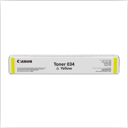 Canon 034 Yellow Toner Cartridge