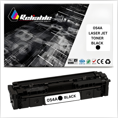 054 Black LaserJet Toner Cartridge Compatible