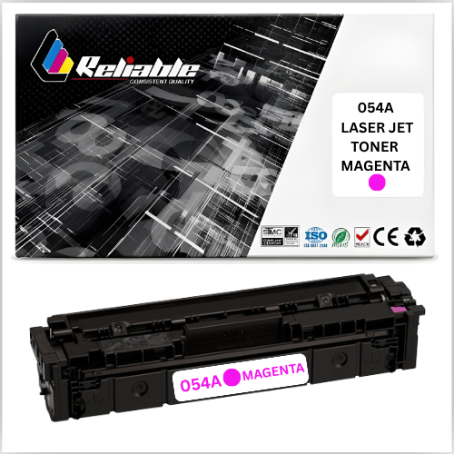 054 Magenta LaserJet Toner Cartridge Compatible