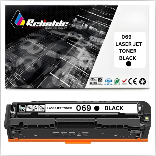 069 Black LaserJet Toner Cartridge Compatible