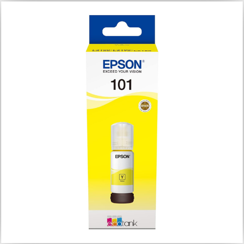 Epson 101 EcoTank Ink Bottle - 70ml, Yellow