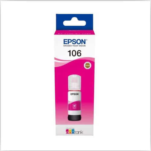 Epson 106 EcoTank Magenta Ink Bottle (70 ml)
