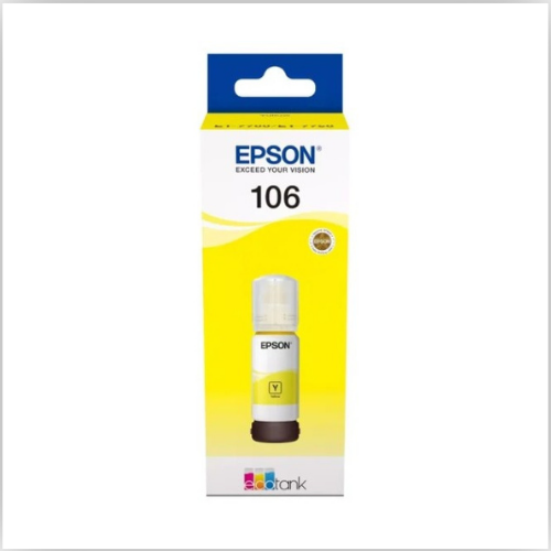 Epson 106 EcoTank Yellow Ink Bottle (70 ml)