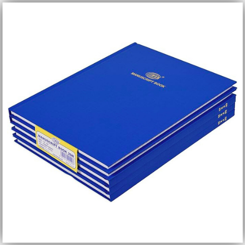 Manuscript Book 2QR, 10X8INCH (FSMN10X82Q)