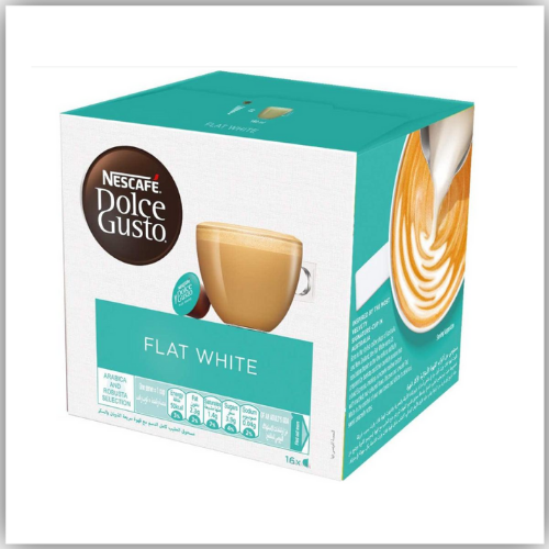 Nescafe Dolce Gusto Flat White Coffee 16 Capsules