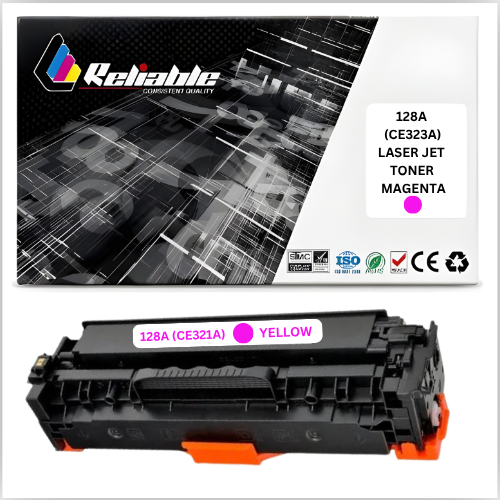 128A (Ce323A) Magenta LaserJet Toner Cartridge Compatible