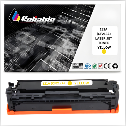 131A (Cf212A) Yellow LaserJet Toner Cartridge Compatible