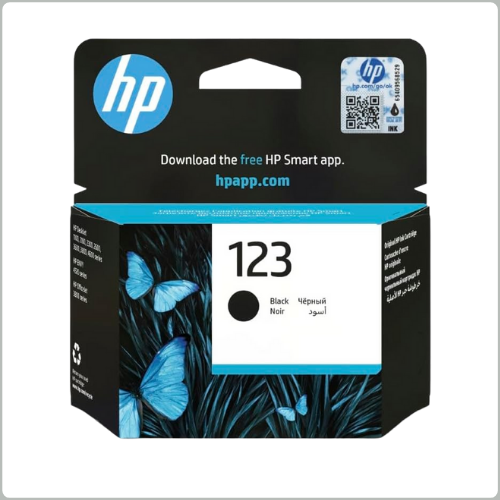 HP 123 Black Ink Cartridge (F6V17AE)