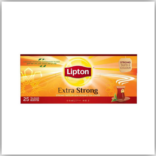 Lipton Extra Strong Black Tea 25 Teabags