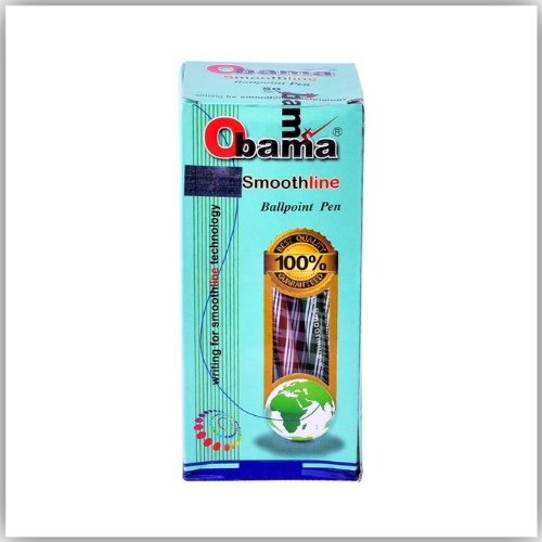Obama Smoothline 100% Original Ballpoint Pen 50 Pcs