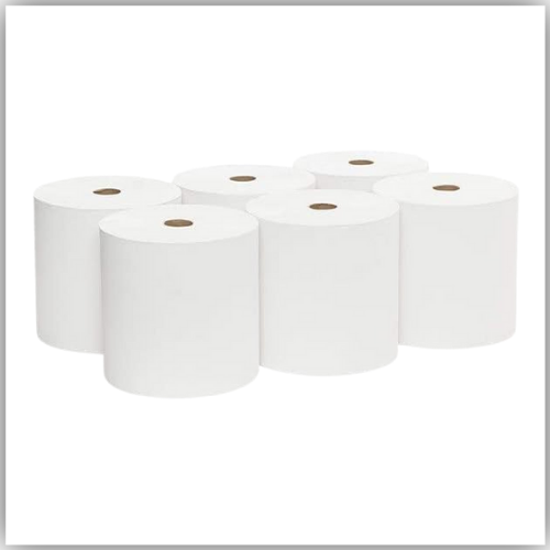 Maxi Roll Plan White Tissue 20CM X 135M 2Ply, 6 Rolls/Box