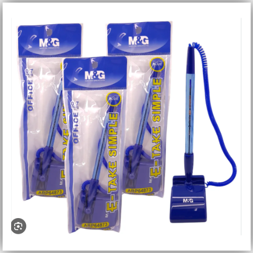 M&G Table/Counter BallPoint Pen 0.7mm-Blue