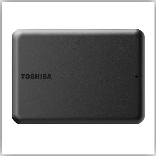 Toshiba 1TB Canvio Basics 2.5" USB 3.0 Portable External Hard Drive, Black - HDTB410EK3AA